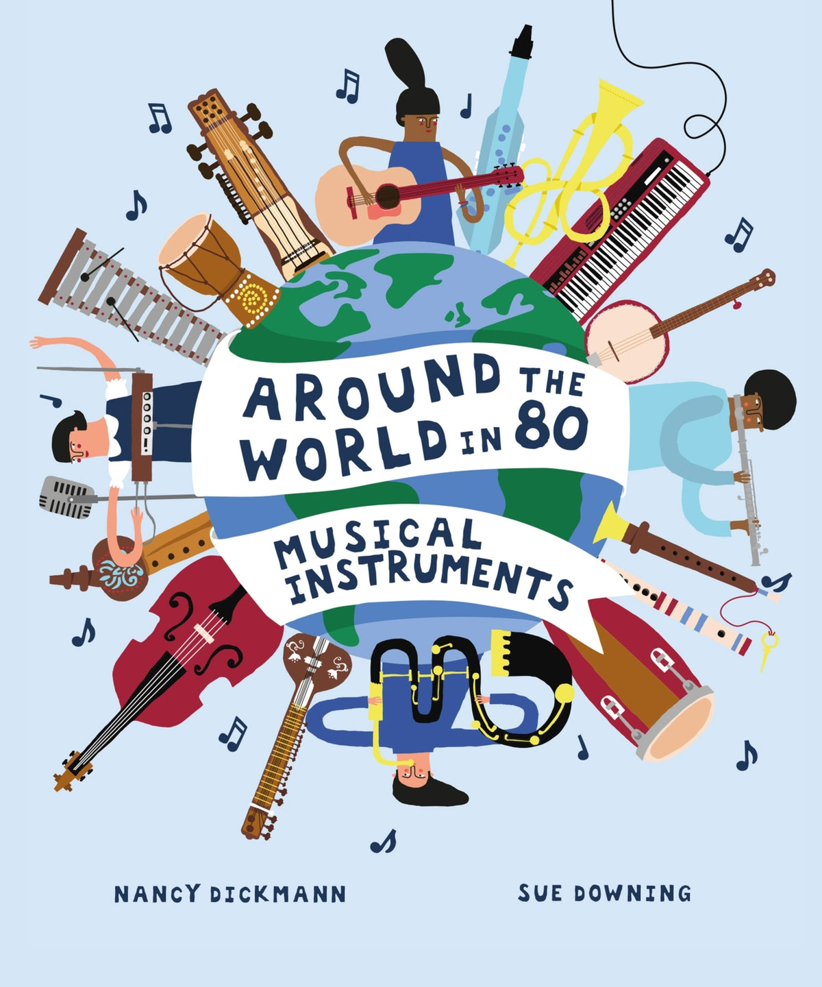 Cover image for Around the World in 80 Musical Instruments ISBN 9781913519919