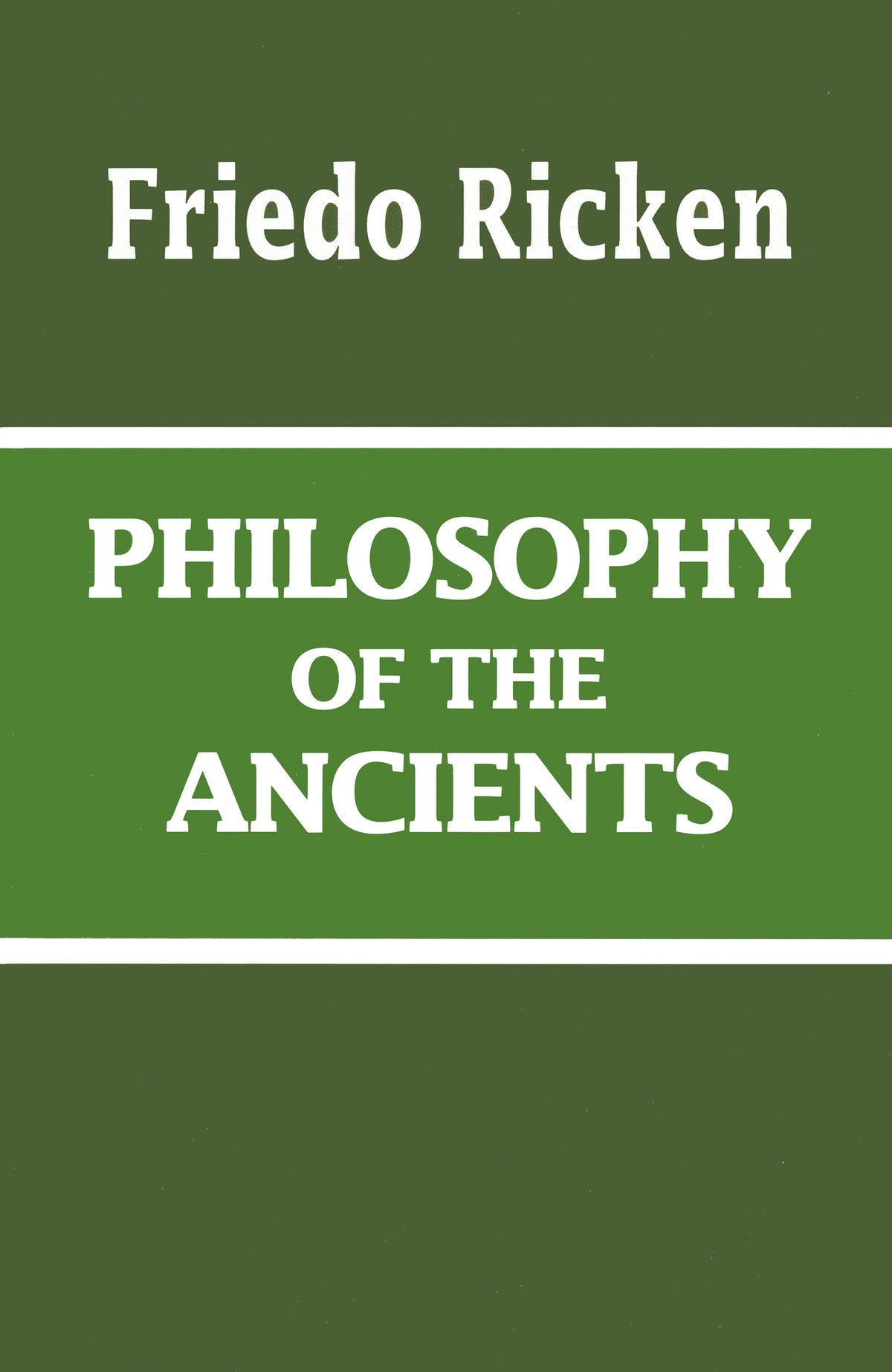 Cover image for Philosophy of the Ancients ISBN 9780268015879