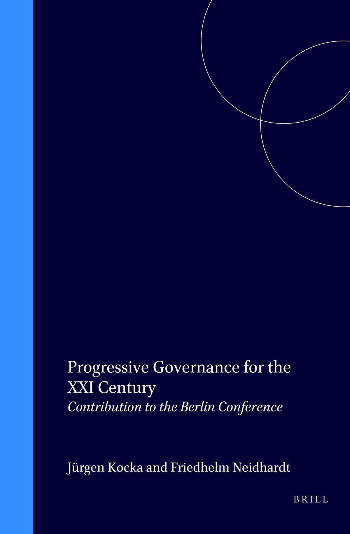 Cover image for Progressive Governance for the XXI Century ISBN 9789041117748