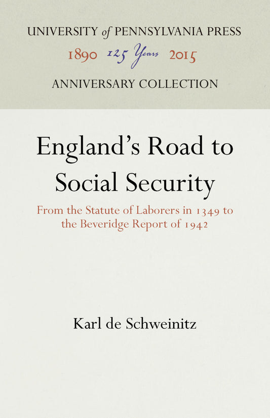 England's Road to Social Security