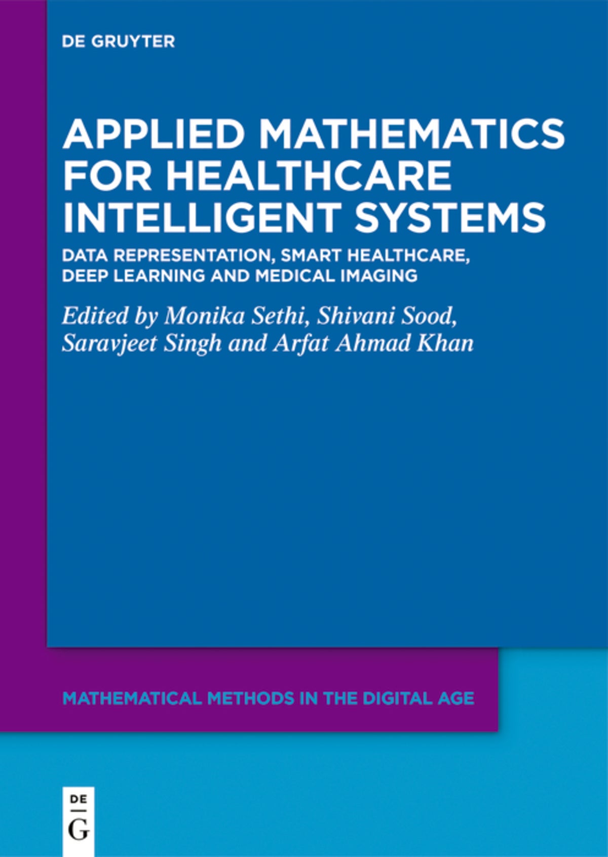 Cover image for Applied Mathematics for Healthcare Intelligent Systems ISBN 9783112226216