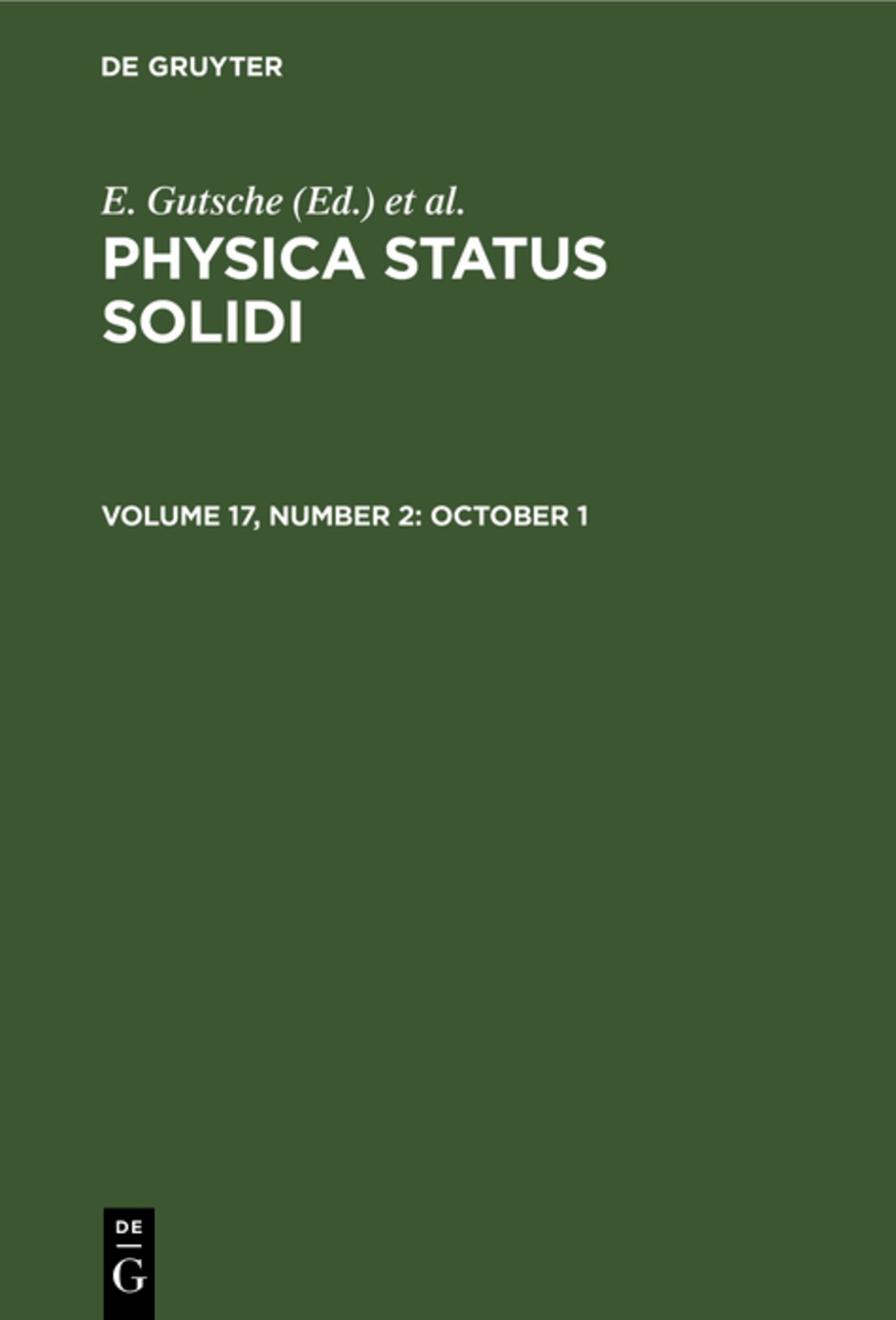 October 1