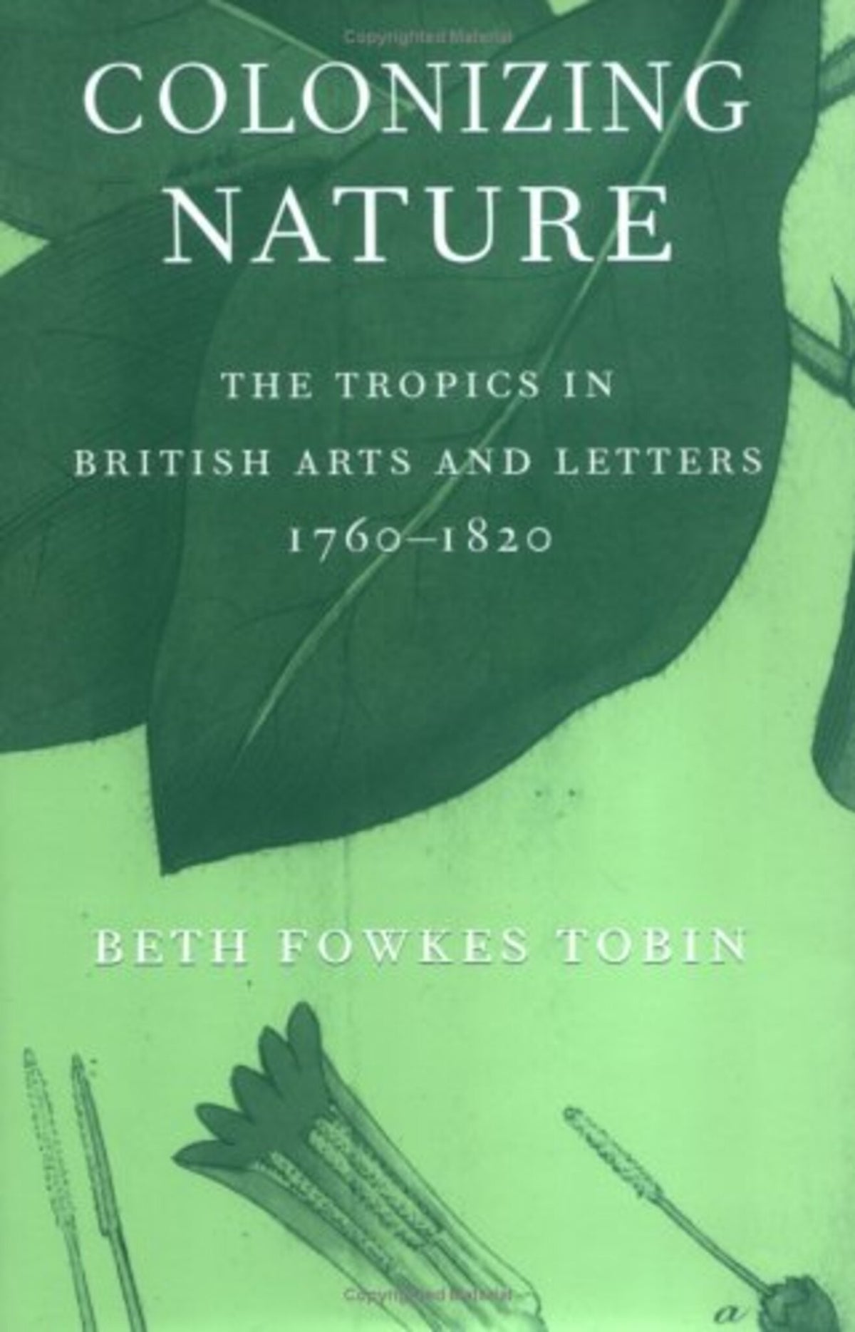 Cover image for Colonizing Nature ISBN 9780812238358
