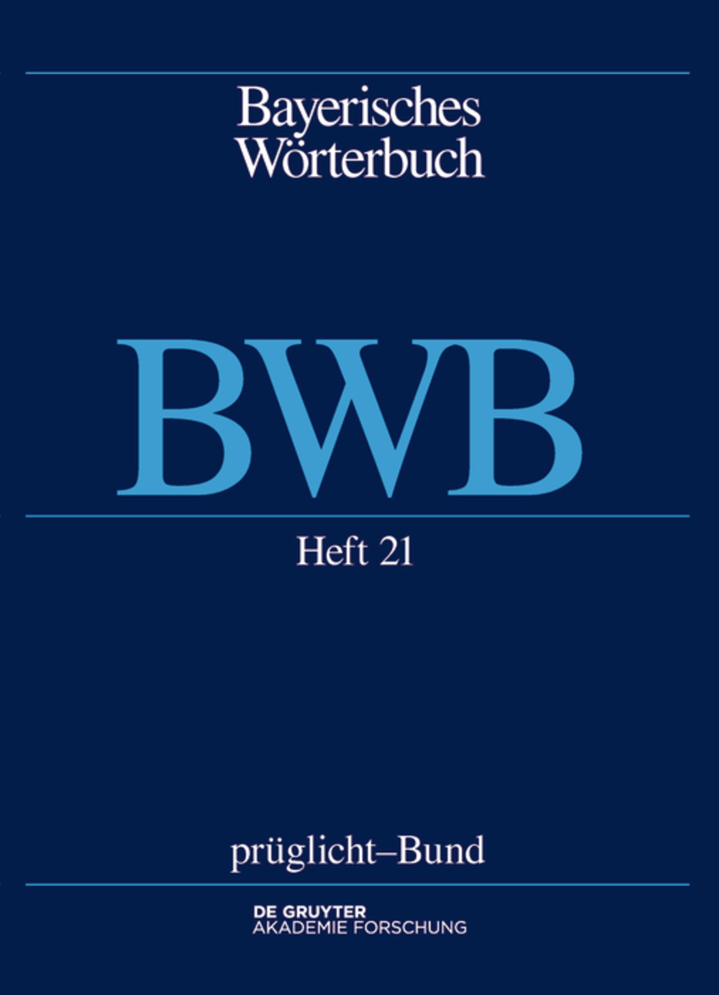 prüglicht – Bund