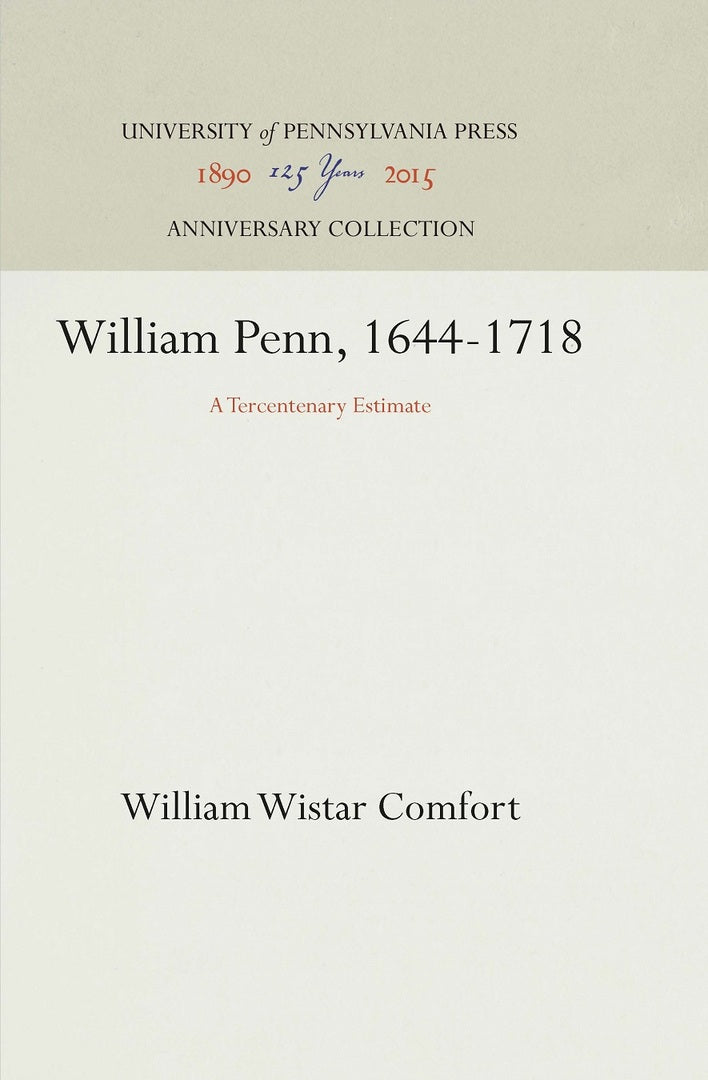 Cover image for William Penn, 1644-1718 ISBN 9781512811056