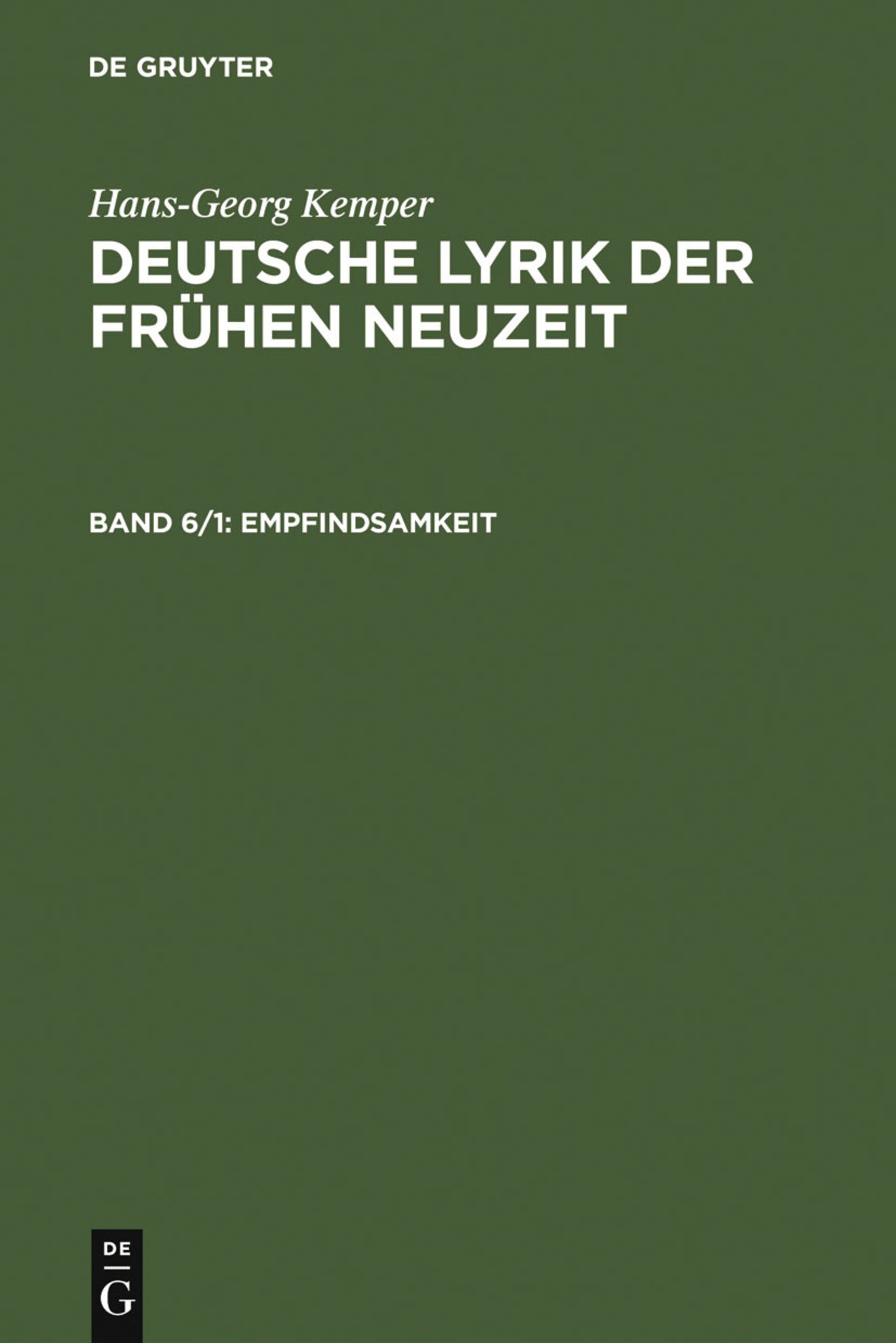 Empfindsamkeit