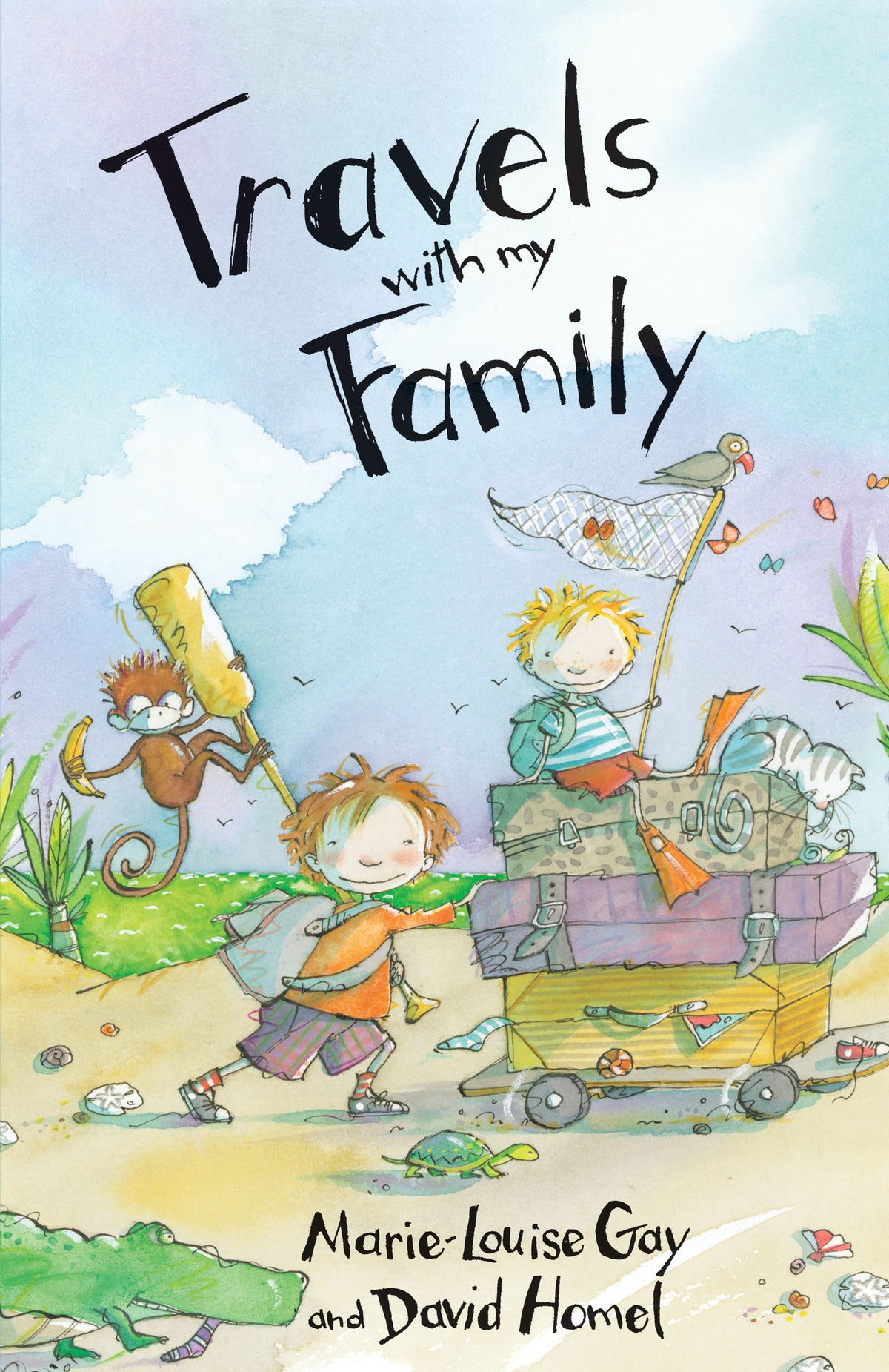 Cover image for Travels with My Family ISBN 9780888998330