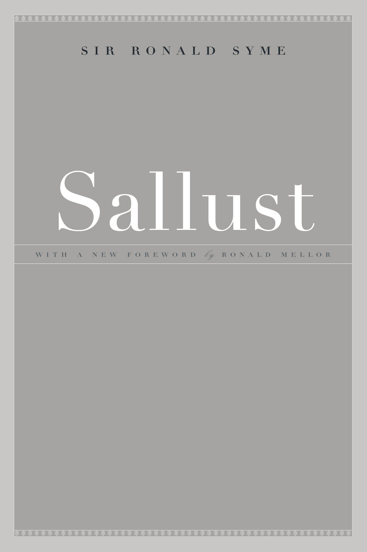 Cover image for Sallust ISBN 9780520929104