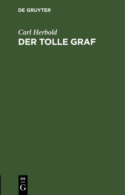 Der tolle Graf