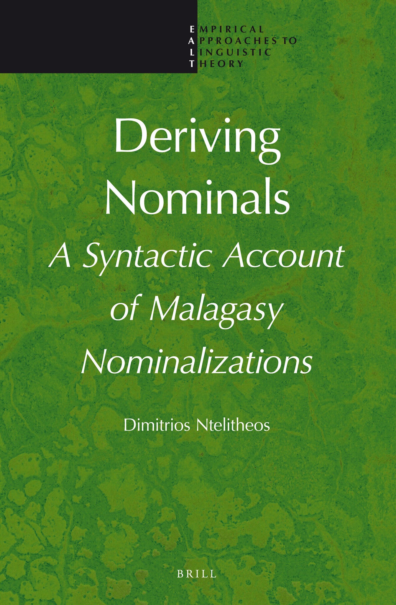 Cover image for Deriving Nominals ISBN 9789004223974
