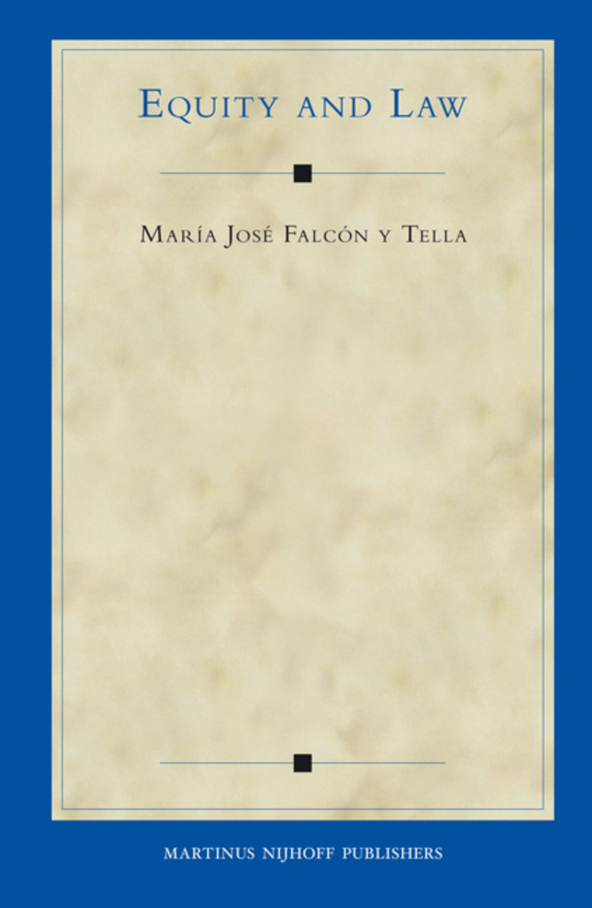 Cover image for Equity and Law ISBN 9789004164635