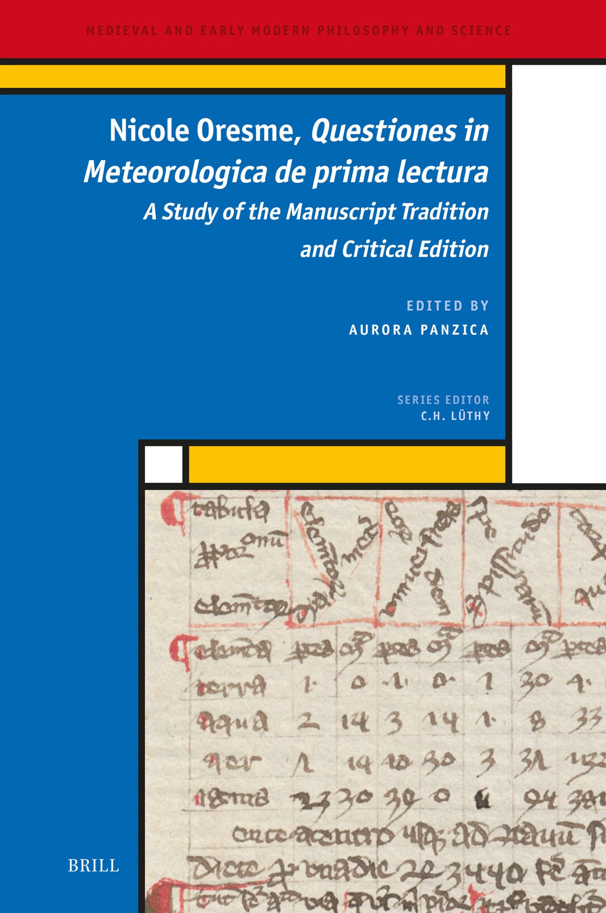 Cover image for Nicole Oresme, Questiones in Meteorologica de prima lectura ISBN 9789004689220