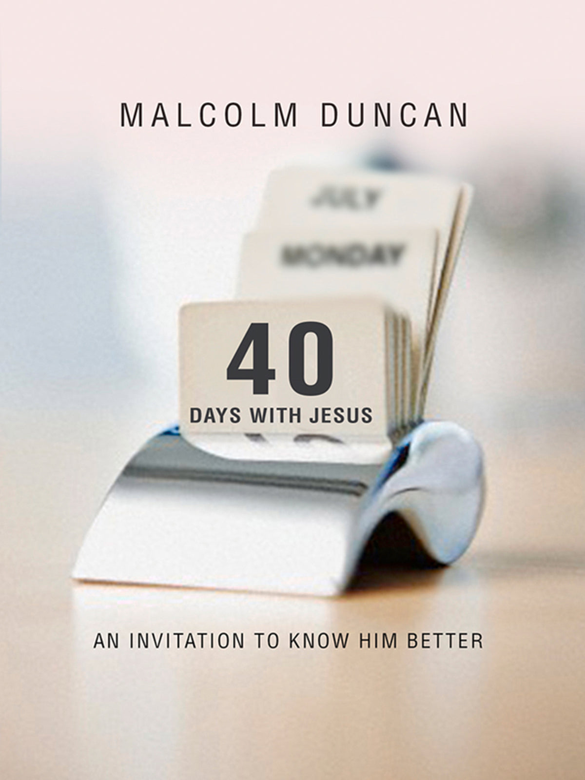 Cover image for 40 Days with Jesus ISBN 9780857216458