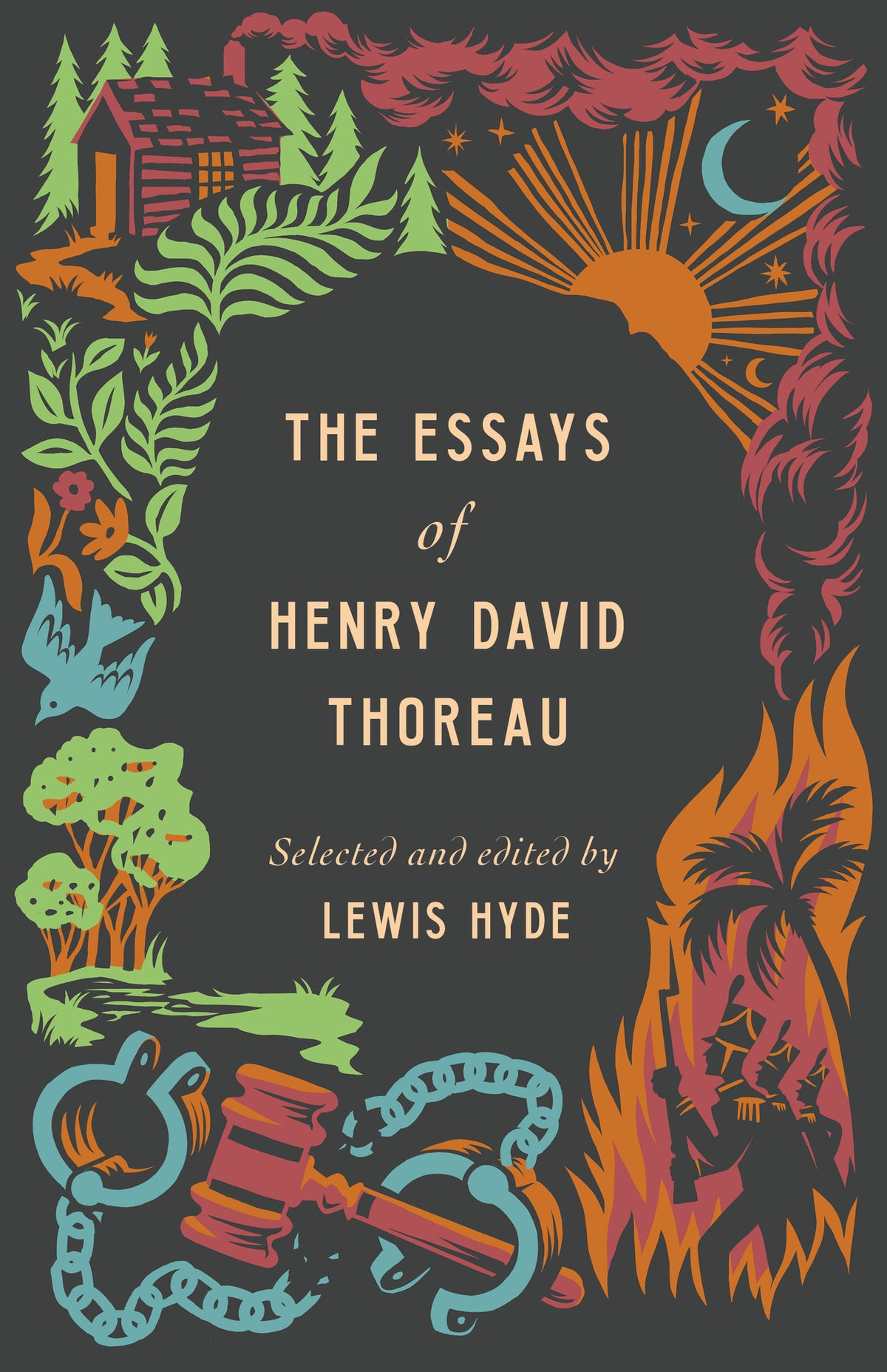 Cover image for The Essays of Henry David Thoreau ISBN 9781639551477