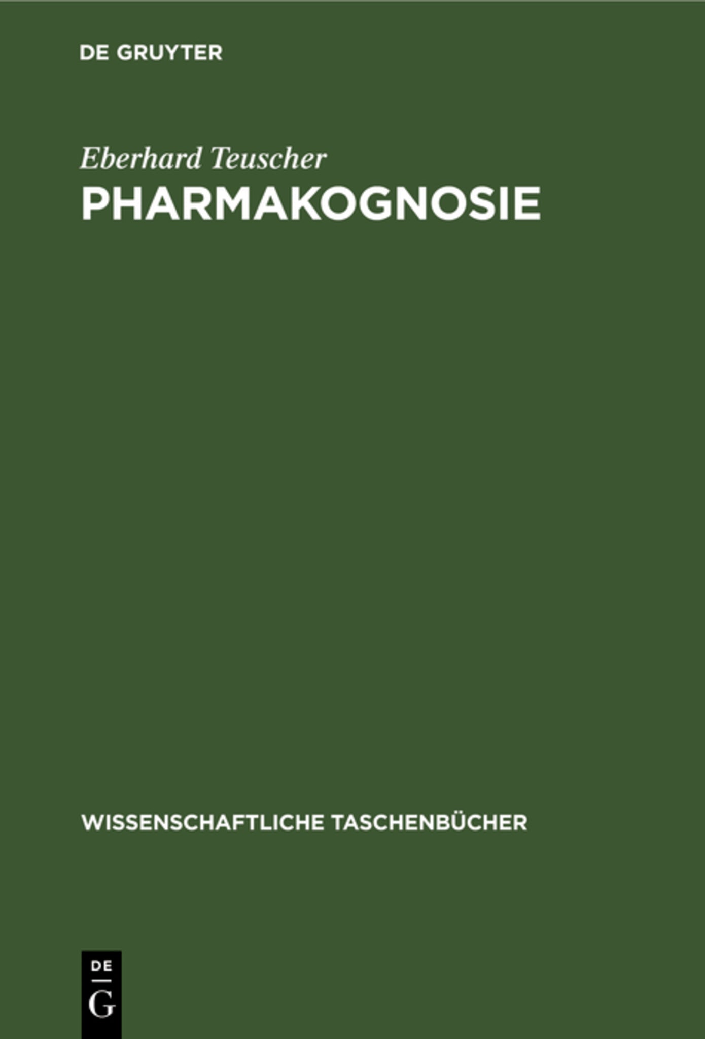 Pharmakognosie