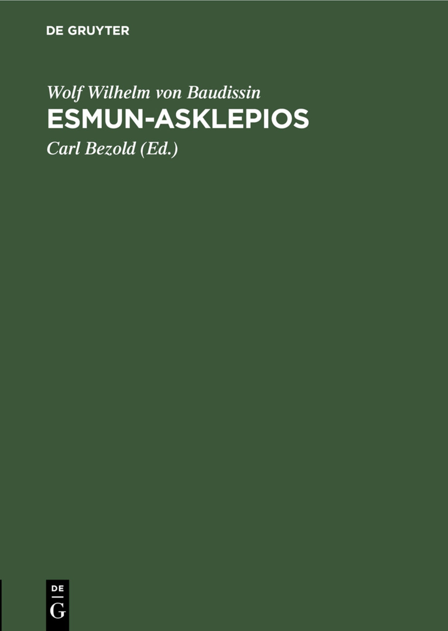 Esmun-Asklepios
