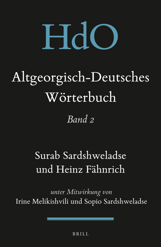Altgeorgisch-Deutsches Wörterbuch