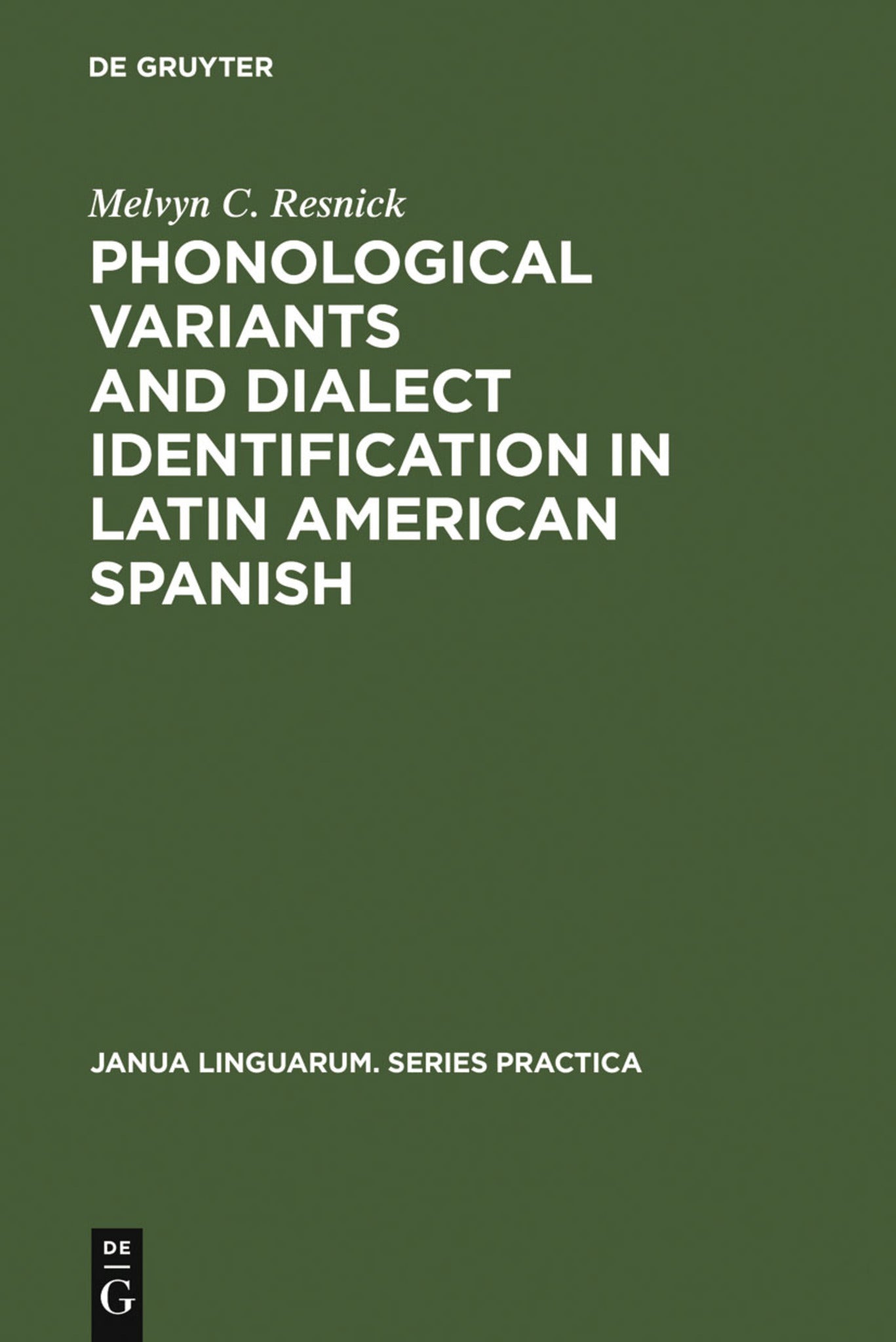 Phonological Variants and Dialect Identification in Latin American Spanish