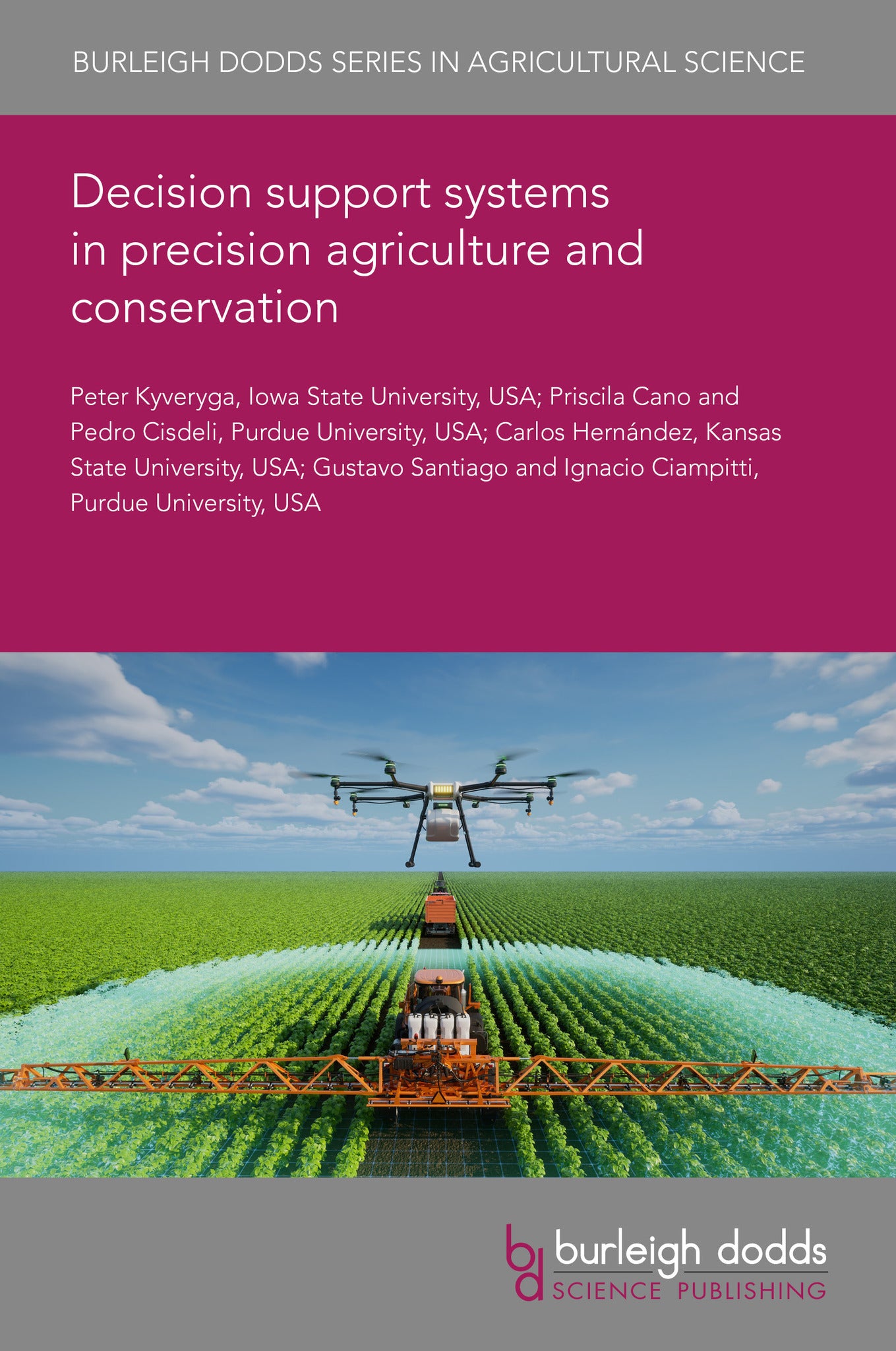 Cover image for Decision support systems in precision agriculture and conservation ISBN 9781835455333