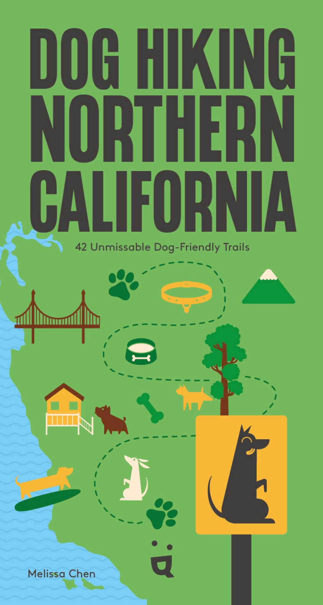 Cover image for Dog Hiking Northern California ISBN 9783039641031