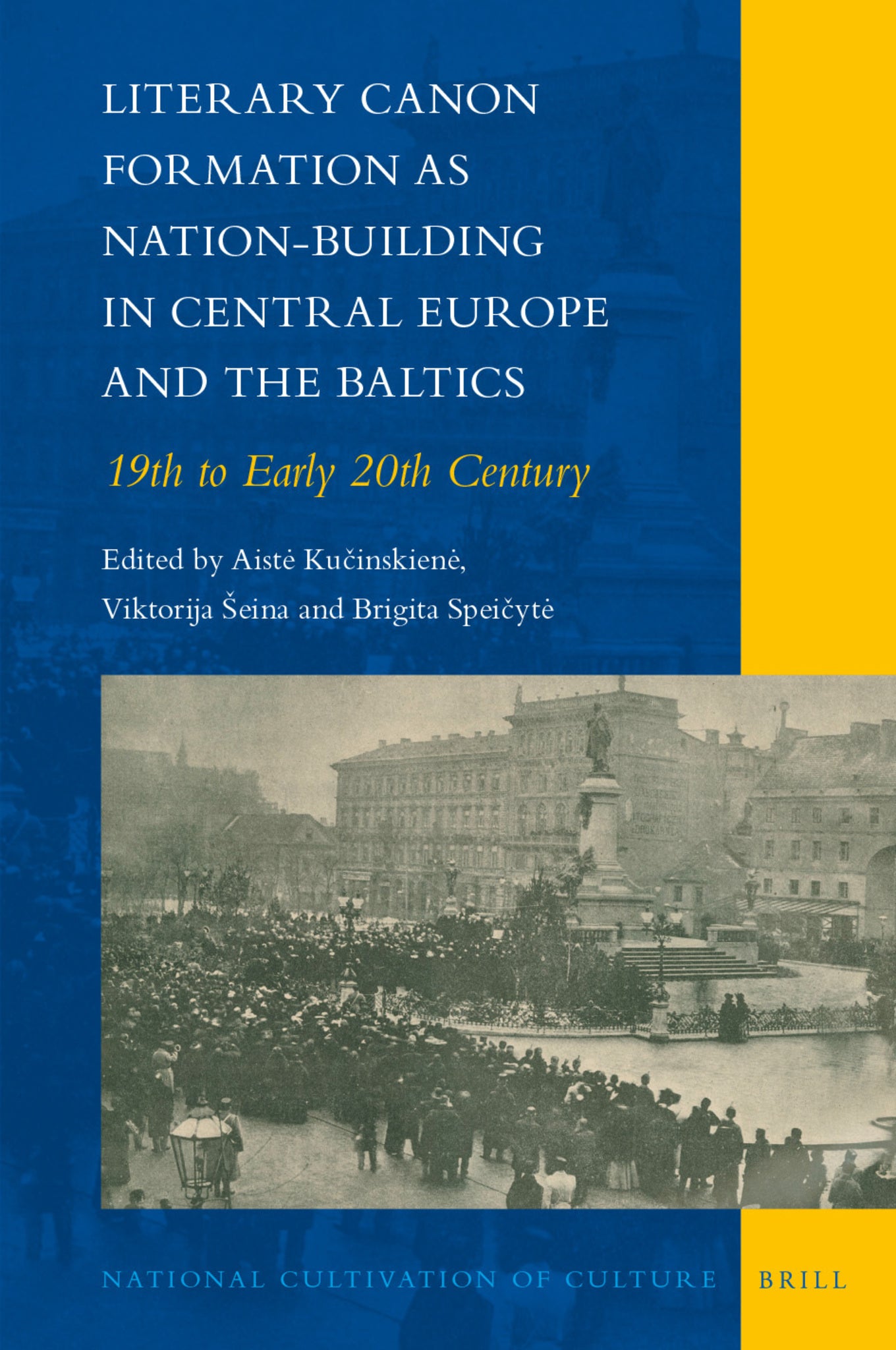 Cover image for Literary Canon Formation as Nation-Building in Central Europe and the Baltics ISBN 9789004398399