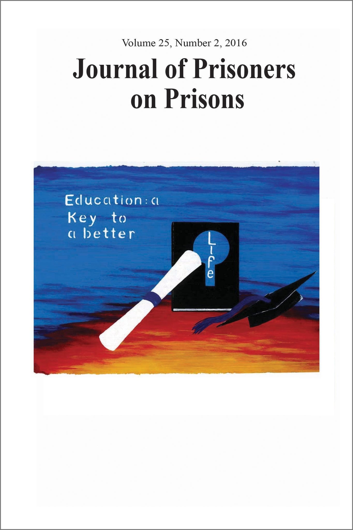 Cover image for Journal of Prisoners on Prisons, V25 # 2 ISBN 9780776624914