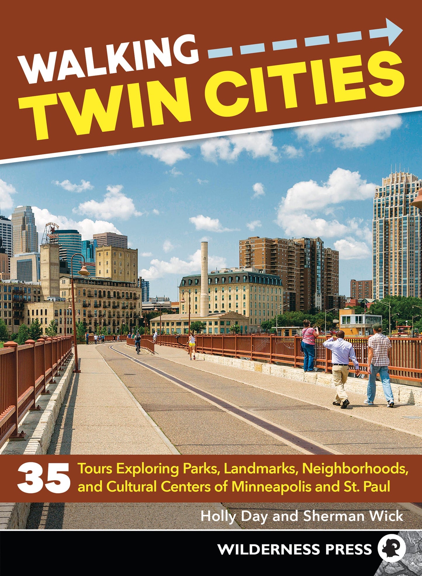 Cover image for Walking Twin Cities ISBN 9780899978710