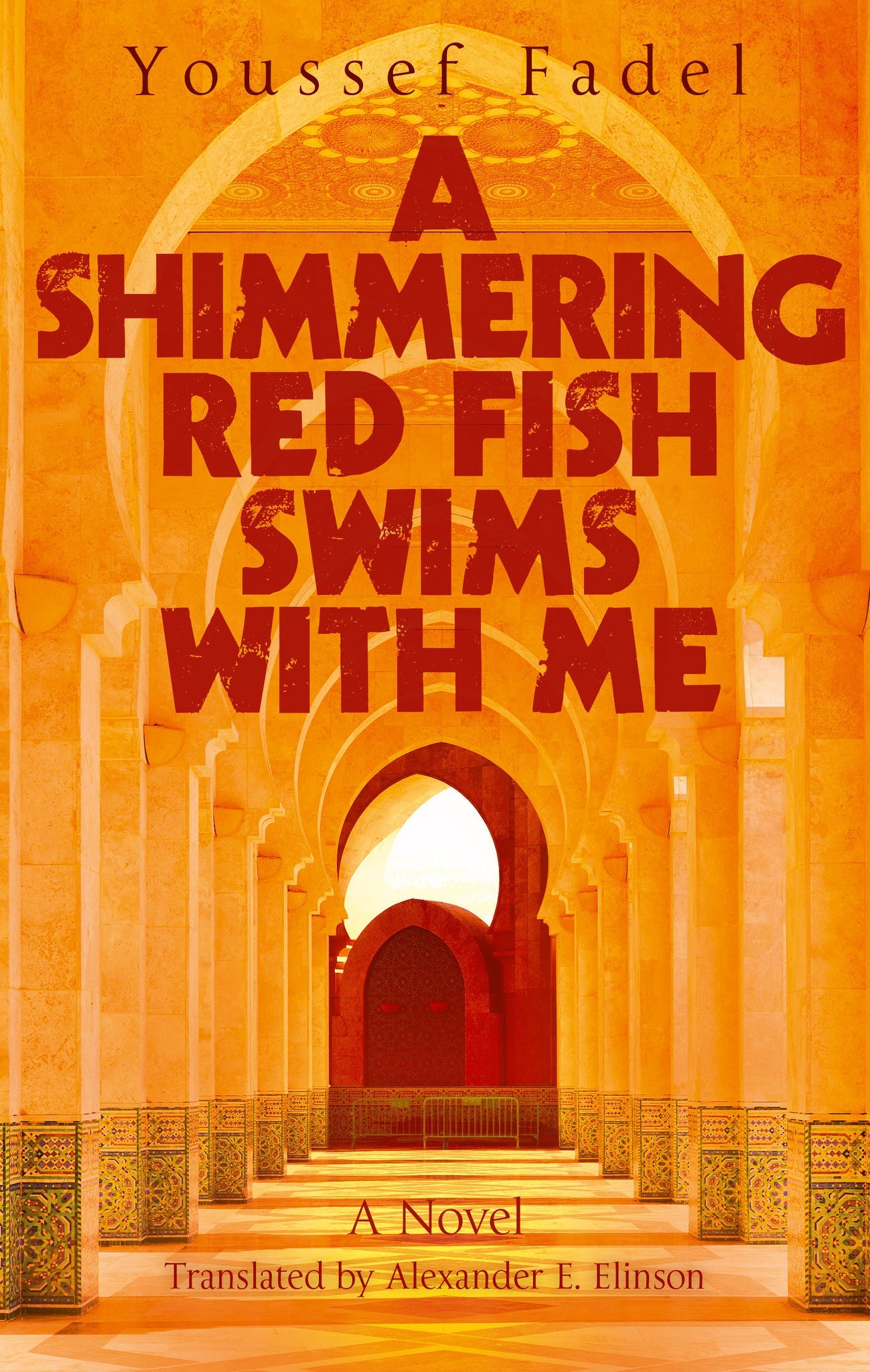 Cover image for A Shimmering Red Fish Swims with Me: ISBN 9781617979361