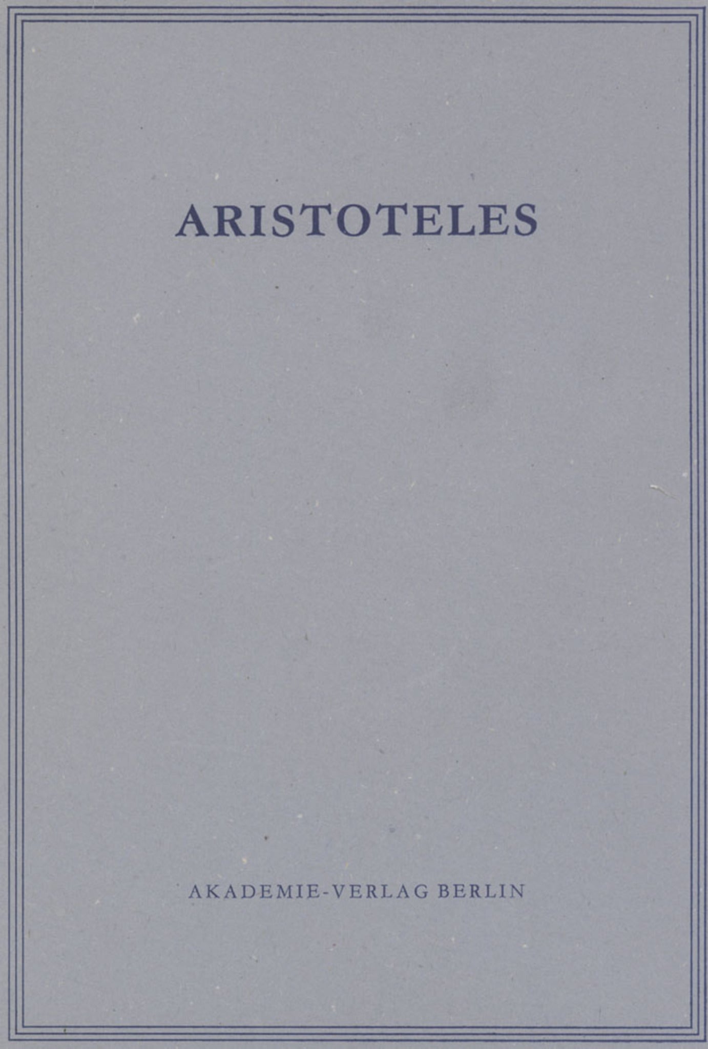 Opuscula II und III