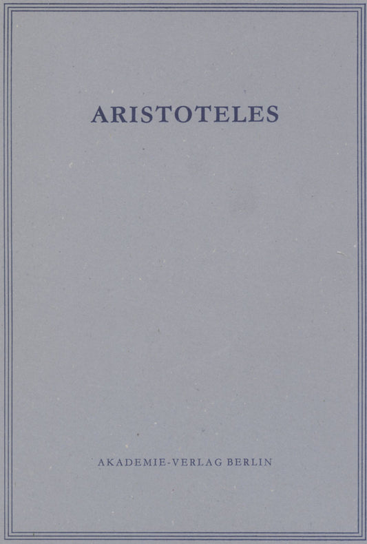 Opuscula II und III