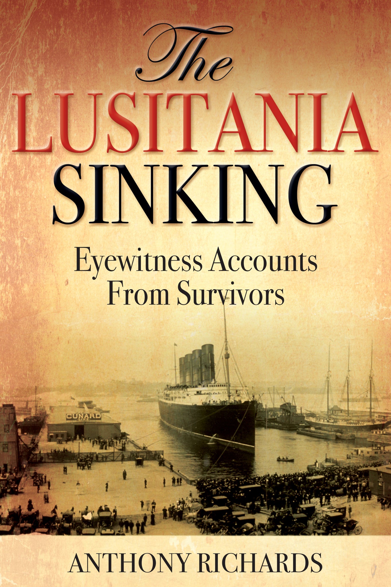 Cover image for The Lusitania Sinking ISBN 9781459743489