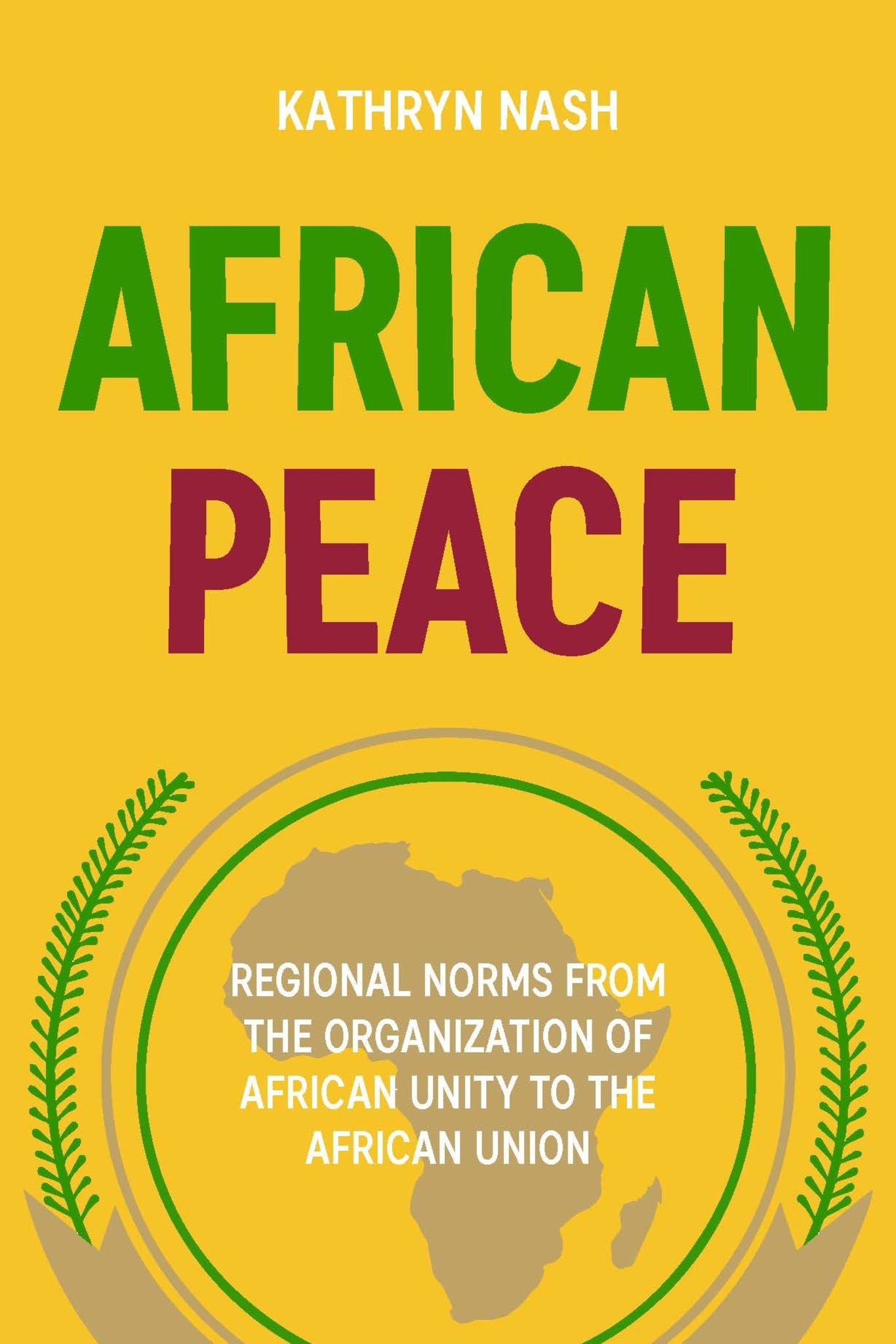 Cover image for African peace ISBN 9781526152817