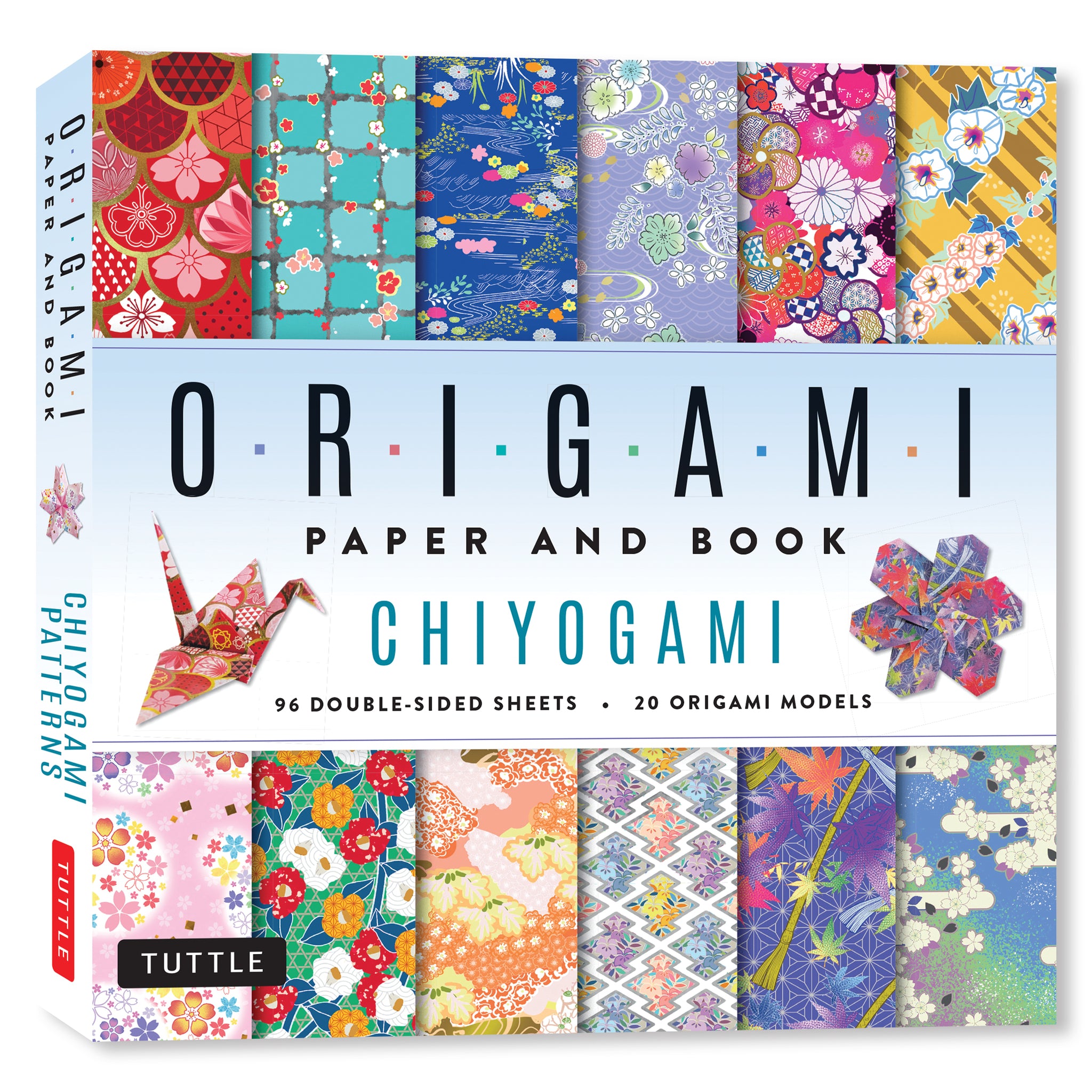 Cover image for Chiyogami Origami Paper and Book ISBN 9780804858465