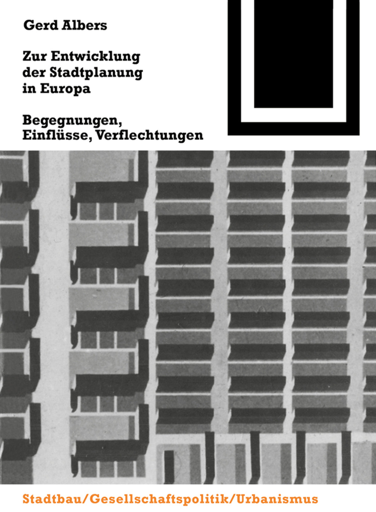 Cover image for Zur Entwicklung der Stadtplanung in Europa ISBN 9783764363925
