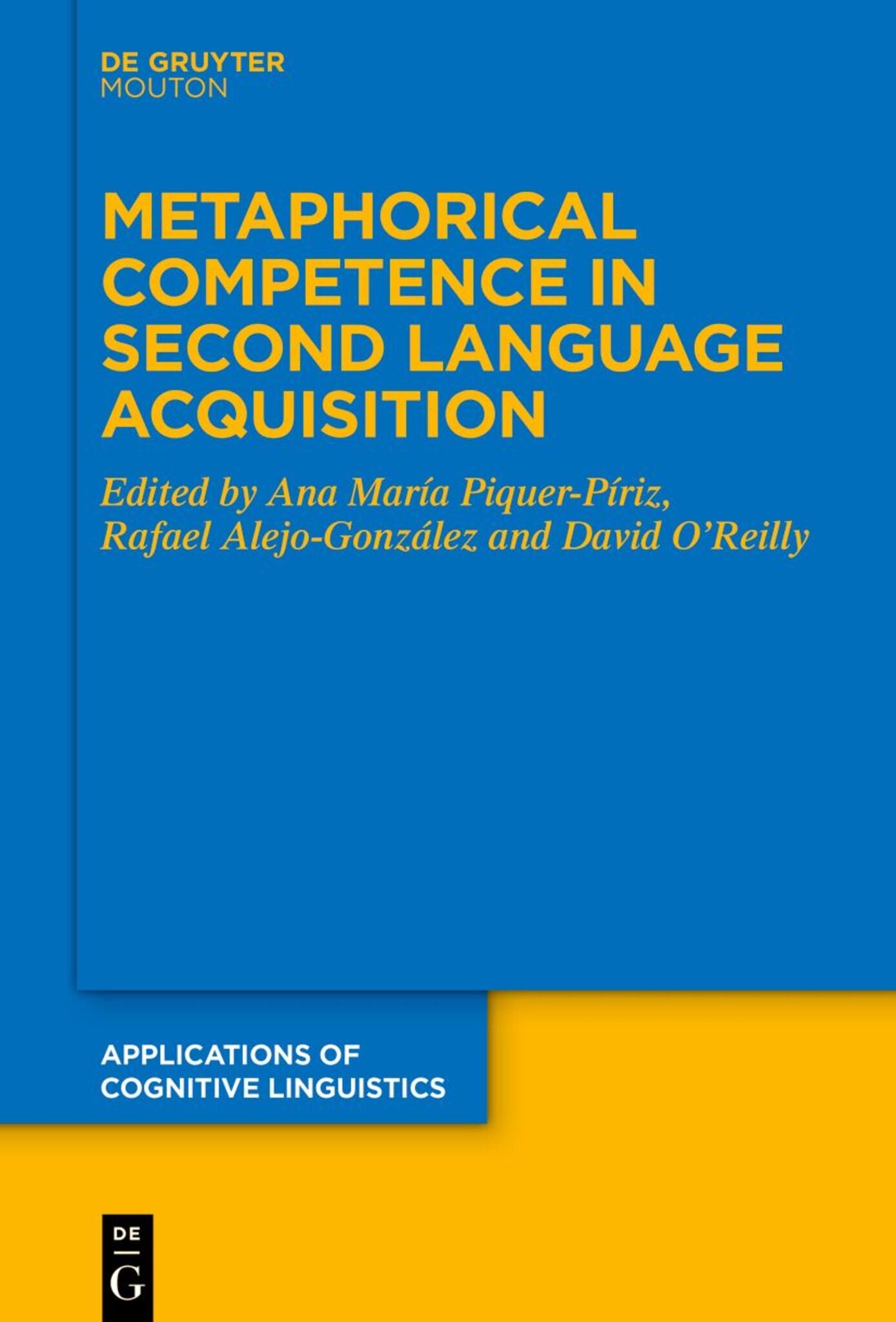 Cover image for Metaphorical Competence in Second Language Acquisition ISBN 9783119148627