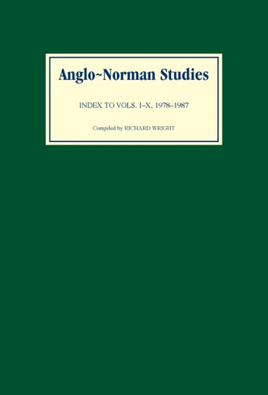 Anglo-Norman Studies