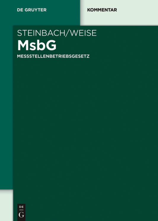 Messstellenbetriebsgesetz