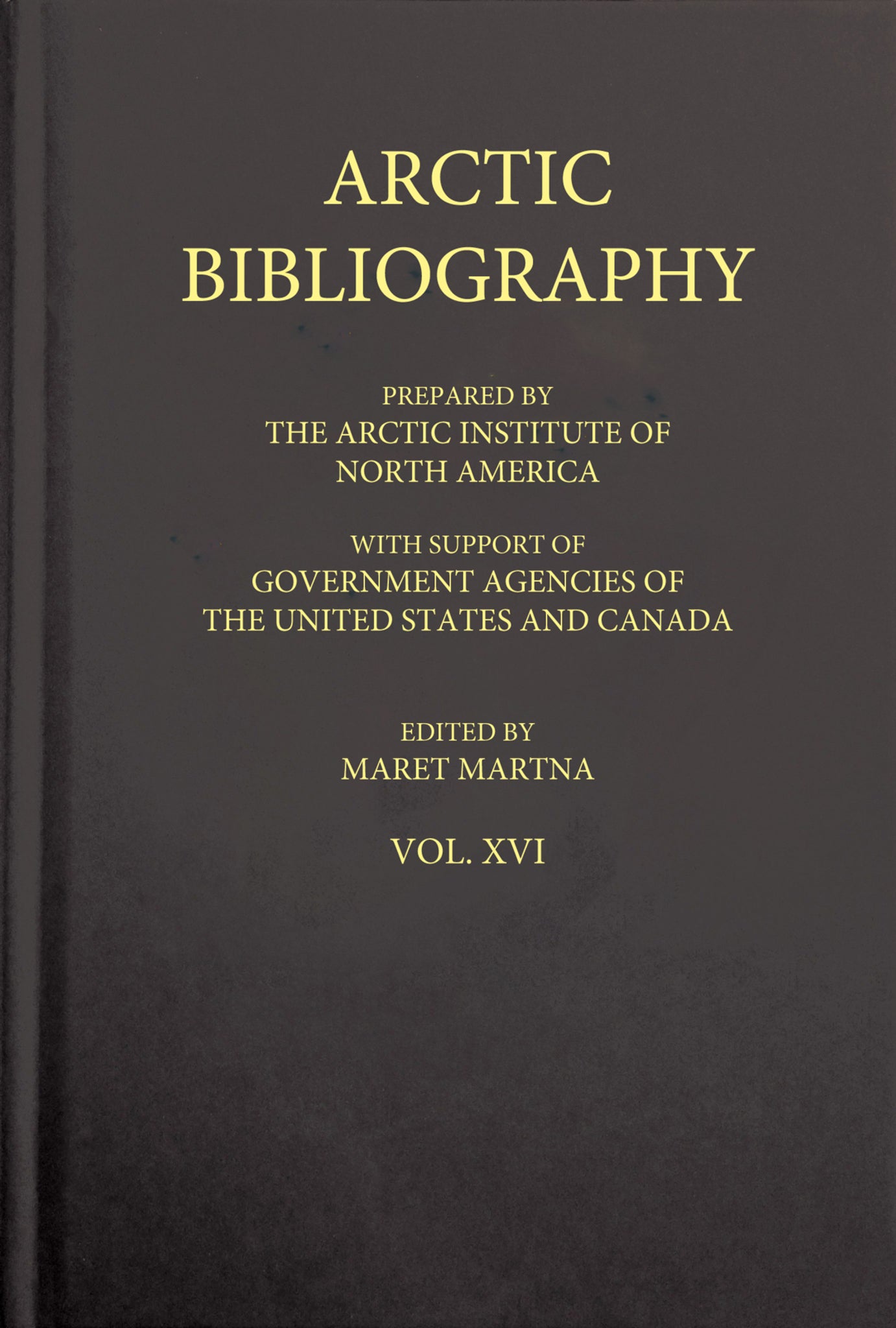 Arctic Bibliography