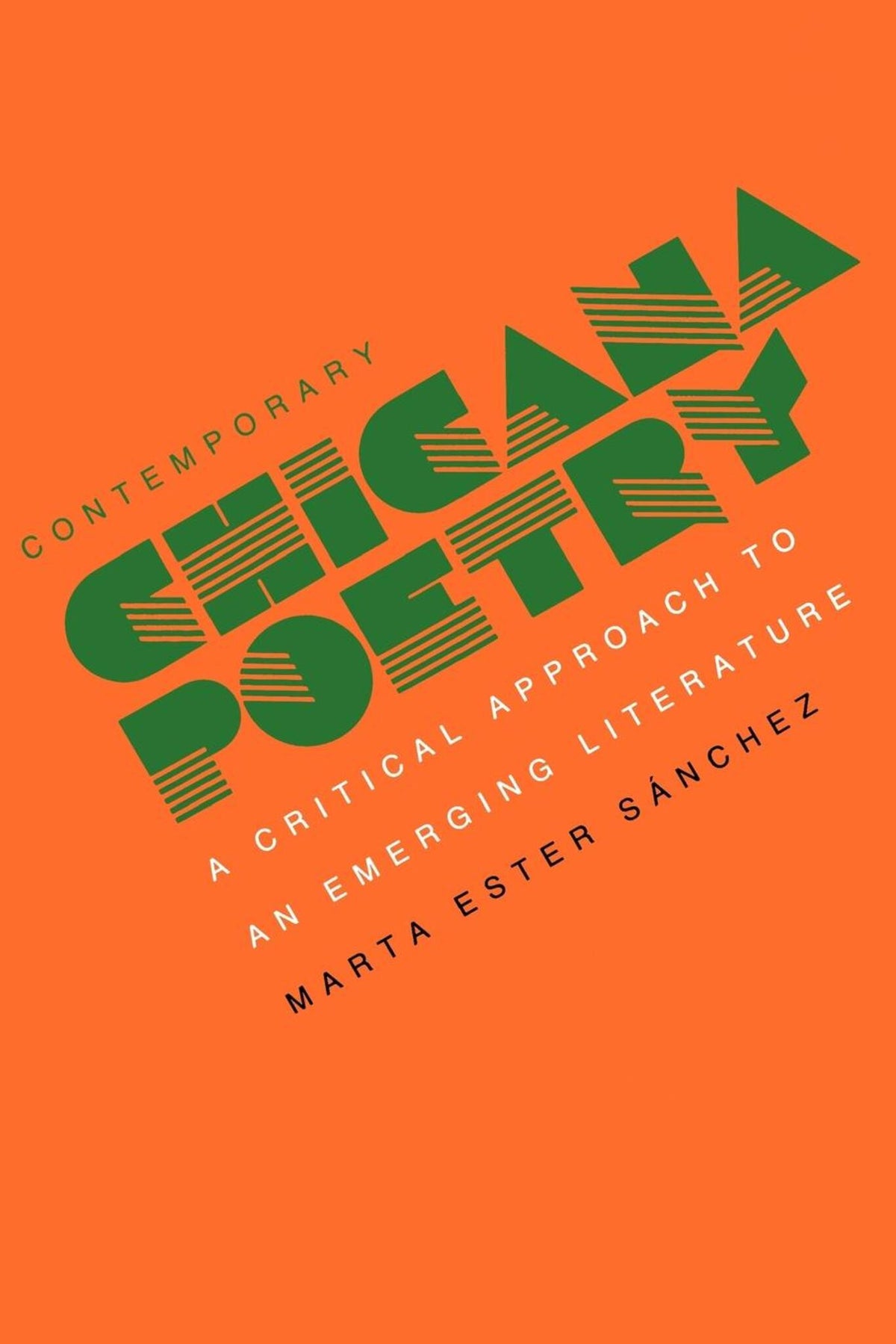 Cover image for Contemporary Chicana Poetry ISBN 9780520058880