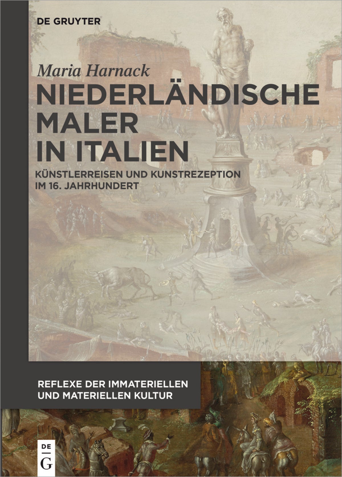 Cover image for Niederländische Maler in Italien ISBN 9783110557428