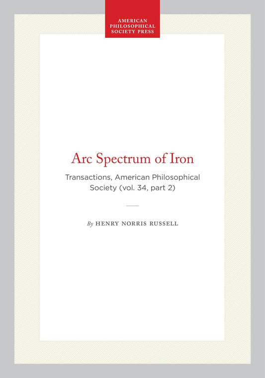 Arc Spectrum of Iron