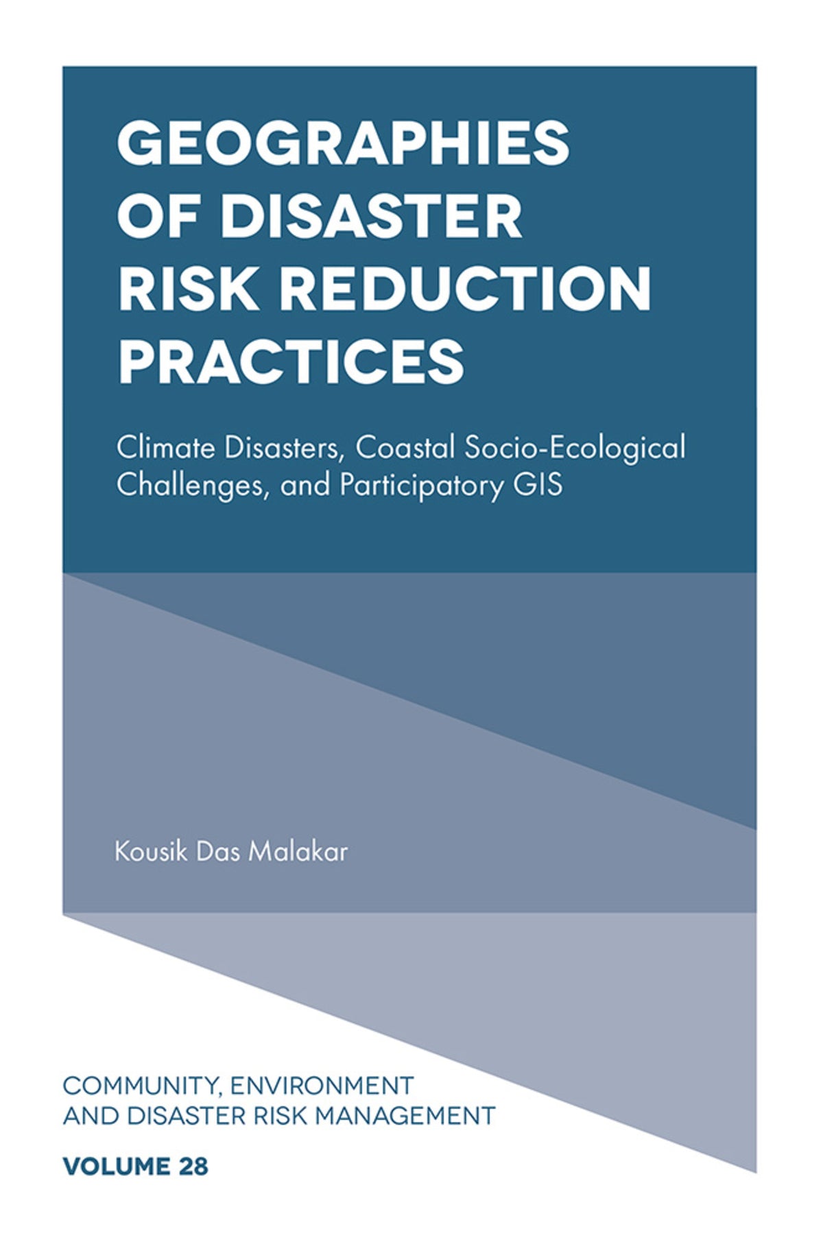Cover image for Geographies of Disaster Risk Reduction Practices ISBN 9781836620150