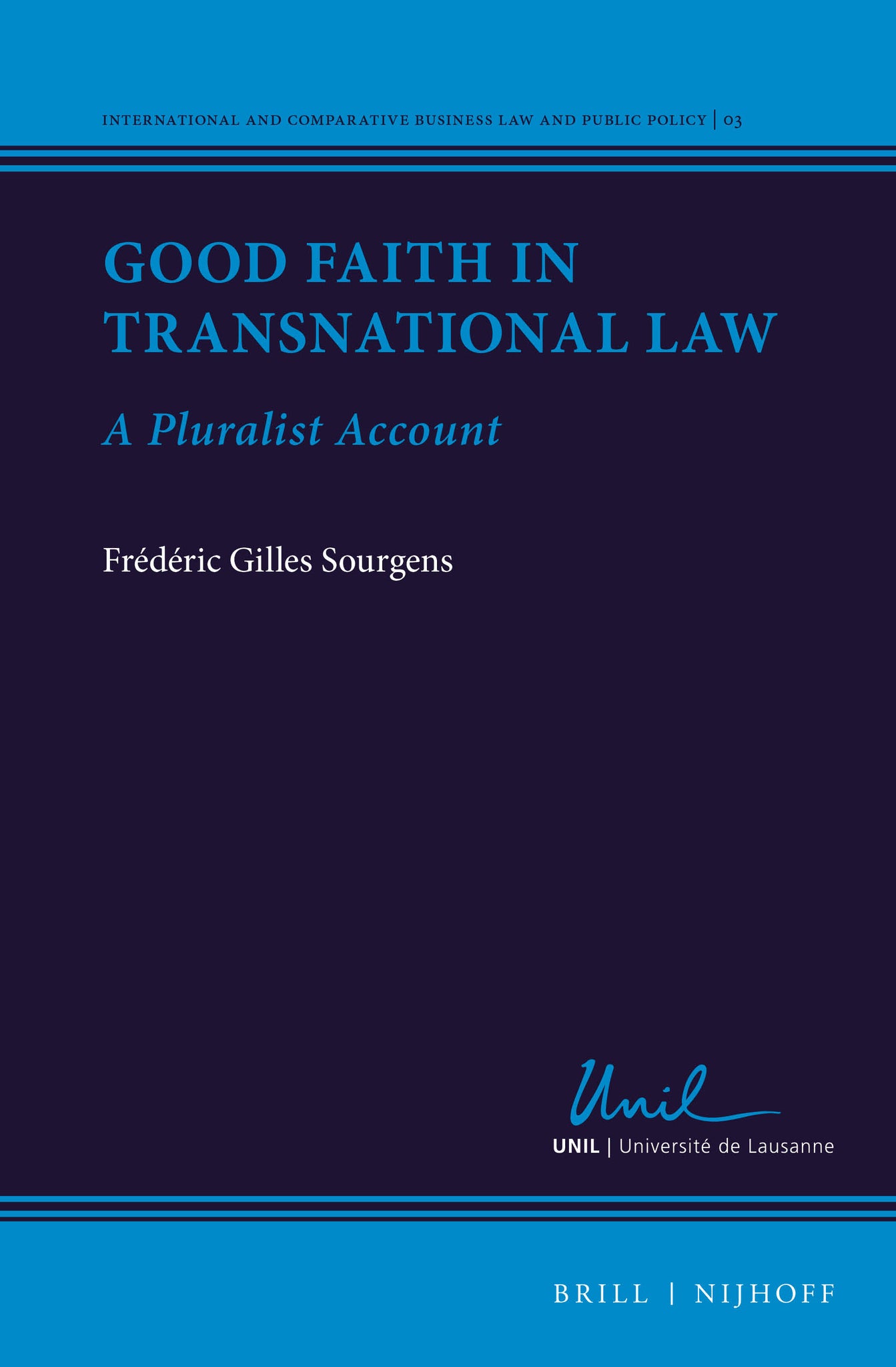 Good Faith in Transnational Law