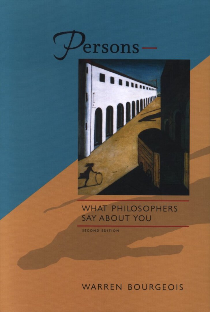 Cover image for Persons — What Philosophers Say about You ISBN 9780889203792