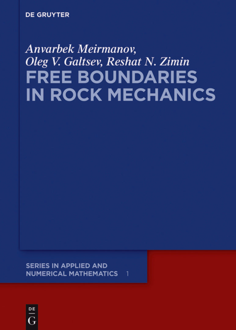 Cover image for Free Boundaries in Rock Mechanics ISBN 9783110544909