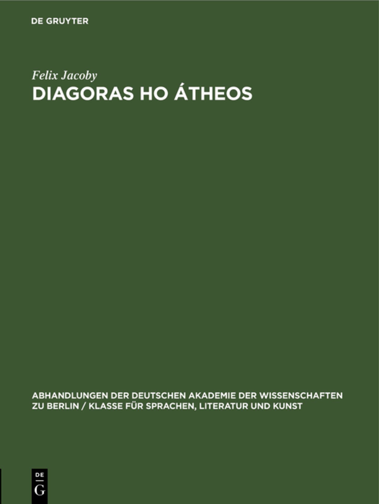 Diagoras ho átheos