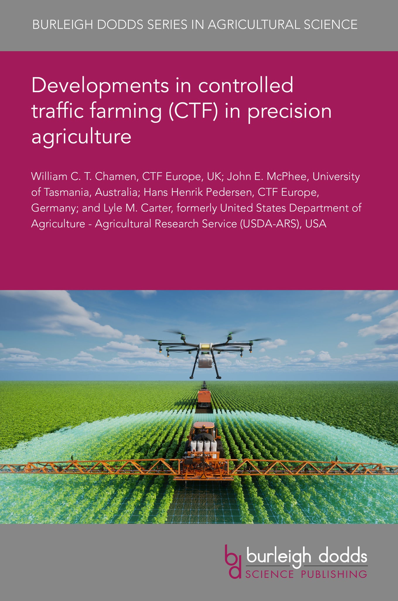 Cover image for Developments in controlled traffic farming (CTF) in precision agriculture ISBN 9781835455371