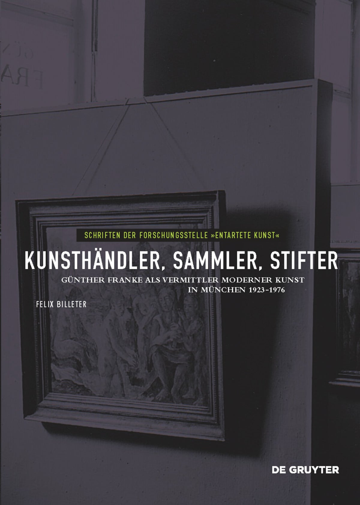 Kunsthändler, Sammler, Stifter