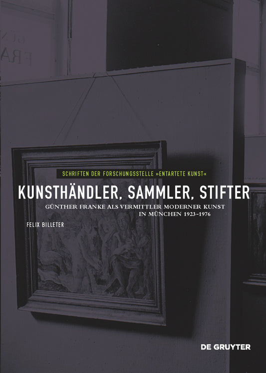 Kunsthändler, Sammler, Stifter