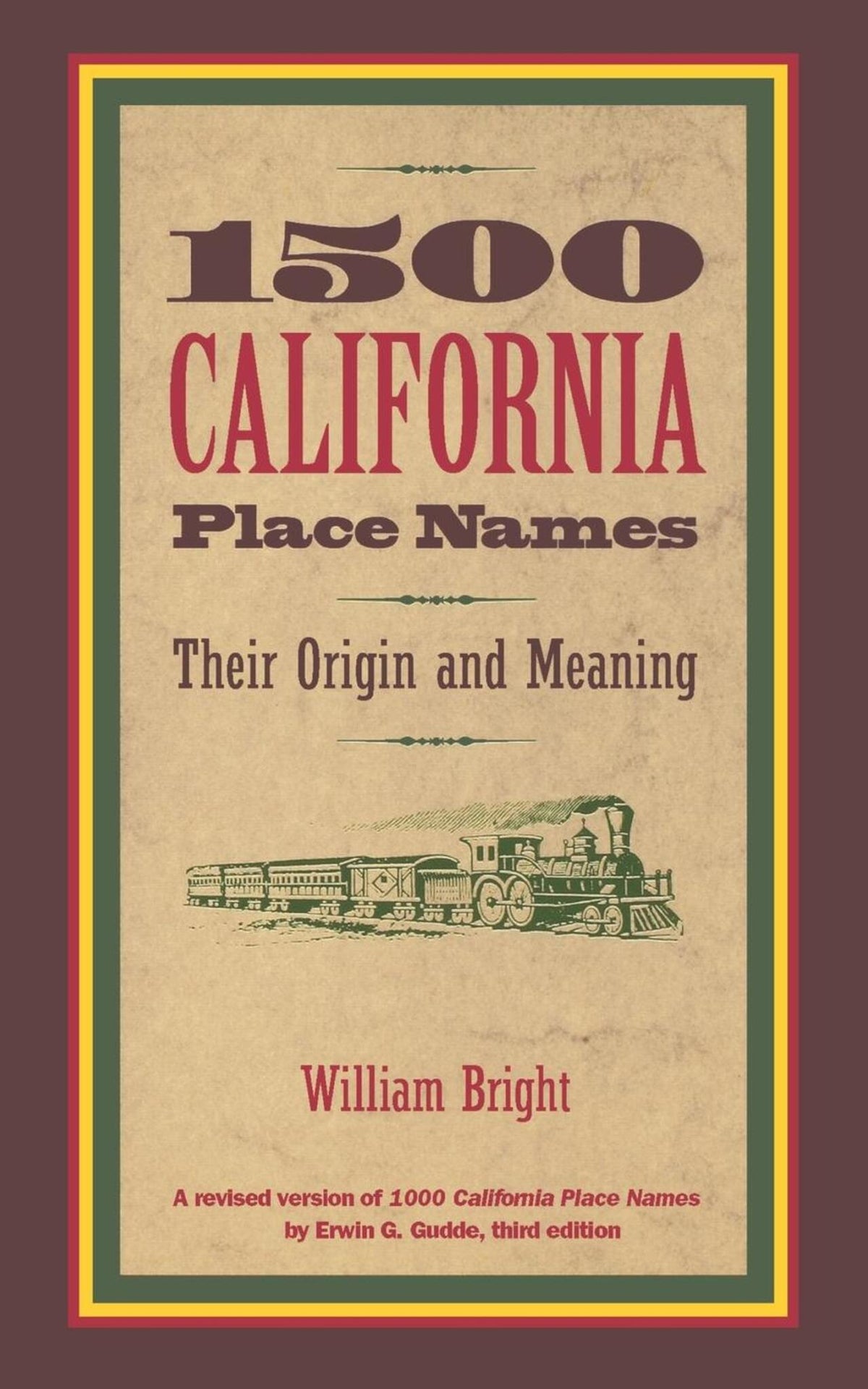Cover image for 1500 California Place Names ISBN 9780520212718